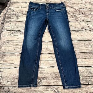 Torrid Dark Blue Jeggings With Stretch, High Rise Size 14